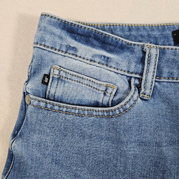 Judy Blue Jeans Womens 7/28 Blue Denim Skinny Fit Mid Rise Designer - Picture 6 of 14